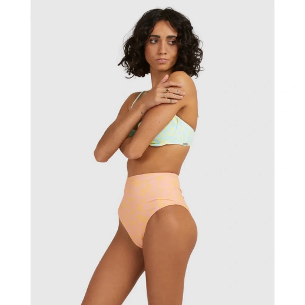 Billabong Hot Tropics High Rise Retro Bikini BOTTOMS